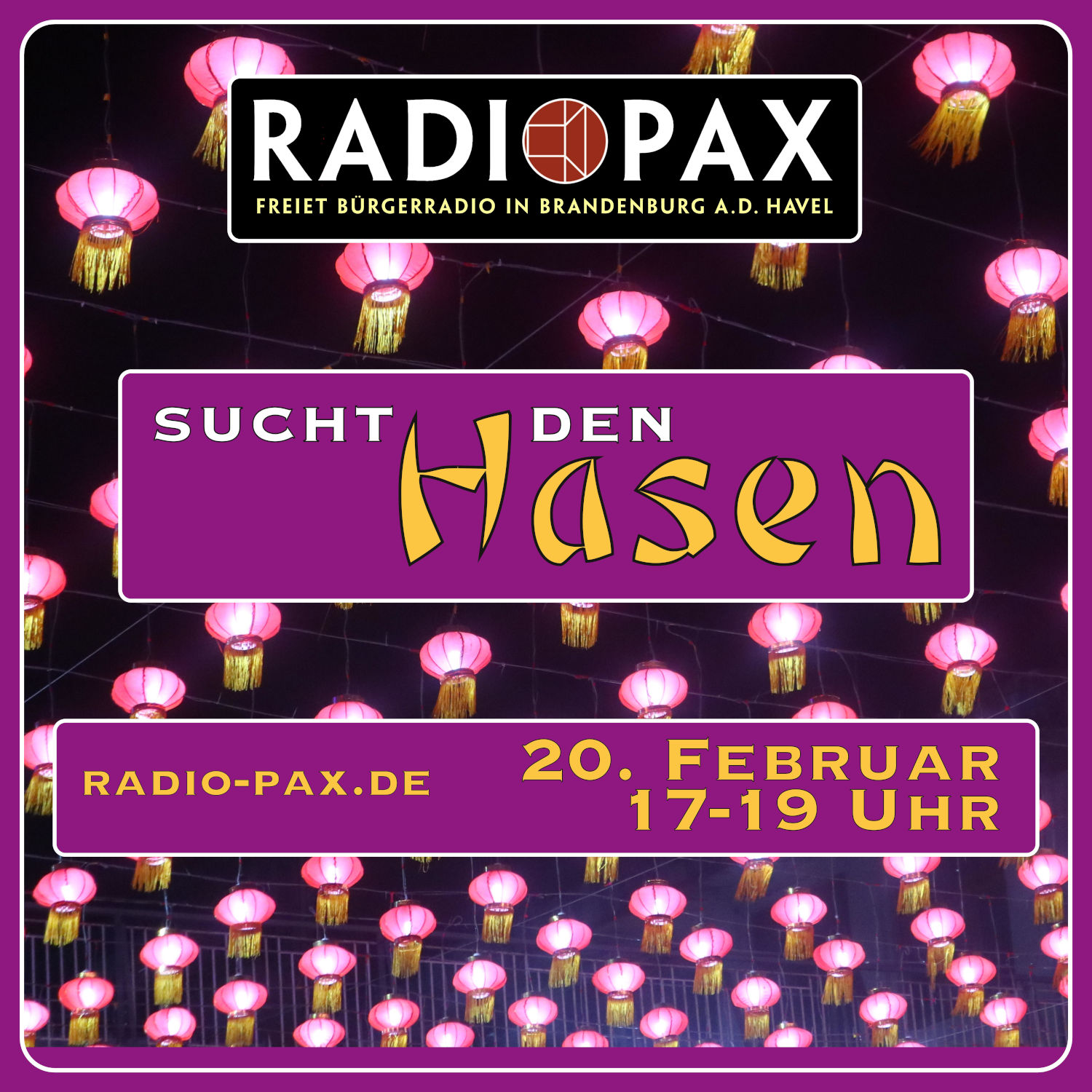 Radio Pax – Nächster Sendetermin am 20.02.2023